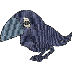 Mr. Crow Bluey Free Coloring Page for Kids