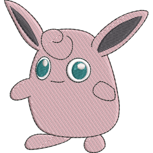 Wigglytuff 1 Pokemon Free Coloring Page for Kids