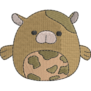 Bittie the SeaCow Squishmallows Free Machine Embroidery Design