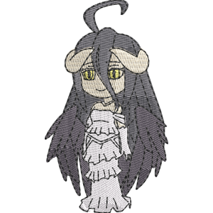 Albedo Isekai Quartet Free Machine Embroidery Design