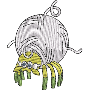 Tarountula Pokemon Free Machine Embroidery Design