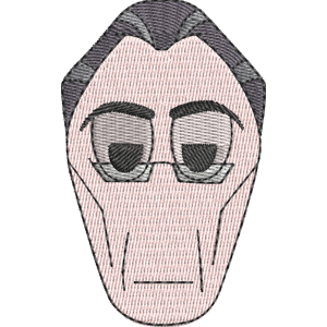 Anton Ego Disney Emoji Blitz Free Machine Embroidery Design