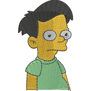 Danny Simpsons Free Machine Embroidery Design