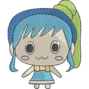 Aoi-chan-tchi Tamagotchi Free Coloring Page for Kids