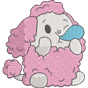 Coco the Poodle Pikmi Pops Free Coloring Page for Kids