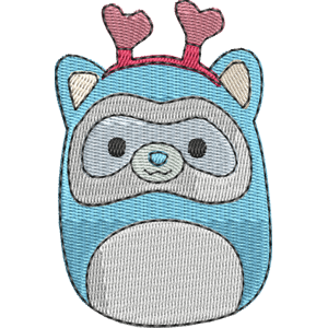 Anneli the Ferret Squishmallows Free Machine Embroidery Design