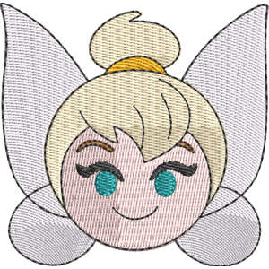 Tinker Bell Disney Emoji Blitz Free Machine Embroidery Design