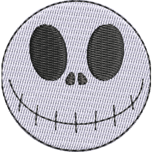 Jack Skellington Disney Emoji Blitz Free Machine Embroidery Design