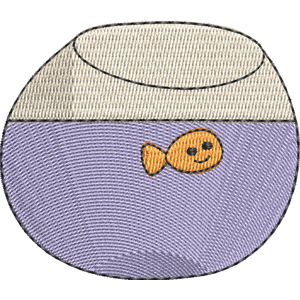 Goldie the Fish Peppa Pig Free Machine Embroidery Design