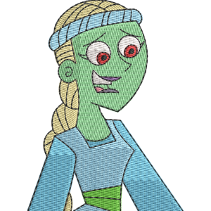 Princess Dorathea Danny Phantom Free Machine Embroidery Design