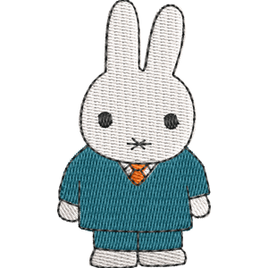 Father Bunny Miffy Free Coloring Page for Kids