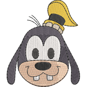 Captain Goofy Disney Emoji Blitz Free Machine Embroidery Design