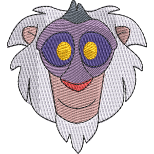 Rafiki Disney Emoji Blitz Free Machine Embroidery Design