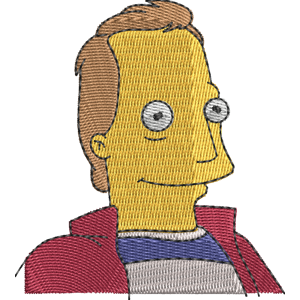 Dimoxinil Actor Simpsons Free Machine Embroidery Design