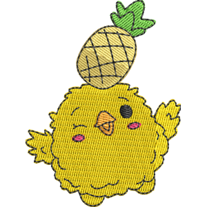 Pips the Chick Pikmi Pops Free Machine Embroidery Design