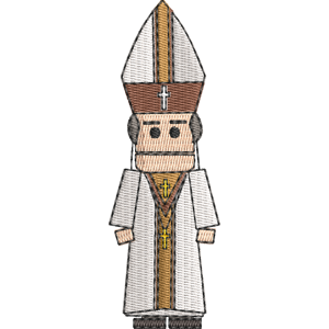 Canadian Bishop South Park Free Machine Embroidery Design