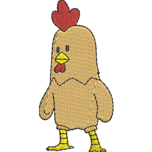 Hen Solo Stumble Guys Free Machine Embroidery Design