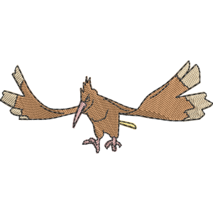 Fearow 1 Pokemon Free Coloring Page for Kids