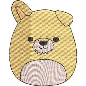 Cooper the Schnauzer Squishmallows Free Machine Embroidery Design