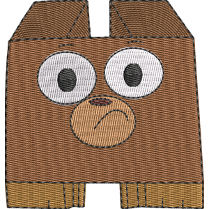 Squarebear Unikitty! Free Machine Embroidery Design