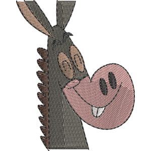 Donkey Grojband Free Machine Embroidery Design