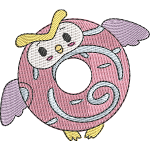 Hoola the Owl Pikmi Pops Free Machine Embroidery Design