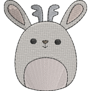 Coralie the Jackalope Squishmallows Free Machine Embroidery Design