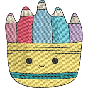 Cade the Crayons Squishmallows Free Machine Embroidery Design