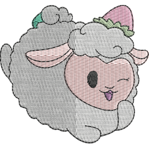 Puka the Llama Pikmi Pops Free Machine Embroidery Design