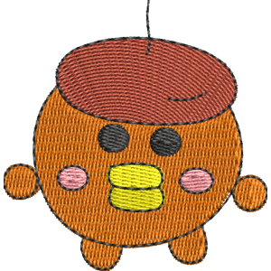 Korokotchi Tamagotchi Free Coloring Page for Kids