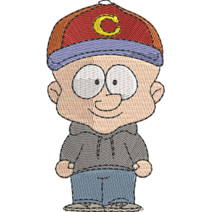 Elmer Fudd South Park Free Machine Embroidery Design