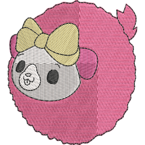 Whiffin the Puppy Pikmi Pops Free Machine Embroidery Design