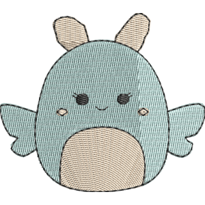 Connie the Moth Squishmallows Free Machine Embroidery Design