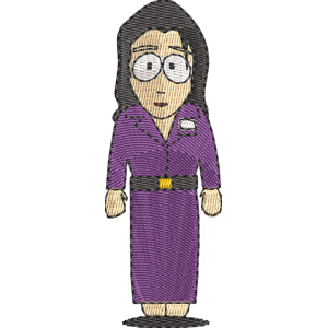 Barbara Garthunk South Park Free Machine Embroidery Design