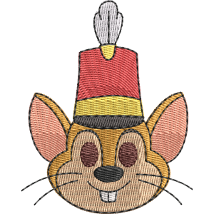 Timothy Mouse Disney Emoji Blitz Free Machine Embroidery Design