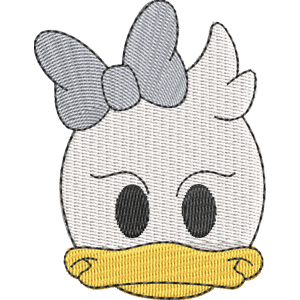 Daisy Duck Disney Emoji Blitz Free Machine Embroidery Design