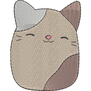 Blair the Cat Squishmallows Free Machine Embroidery Design