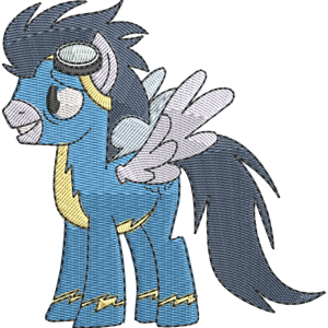 Soarin My Little Pony Friendship Is Magic Free Coloring Page for Kids