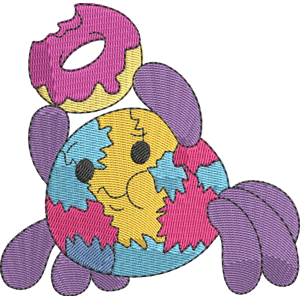 Webs the Spider Pikmi Pops Free Machine Embroidery Design