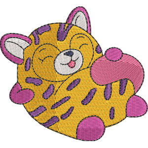 Dreya the Raccoon Pikmi Pops Free Machine Embroidery Design