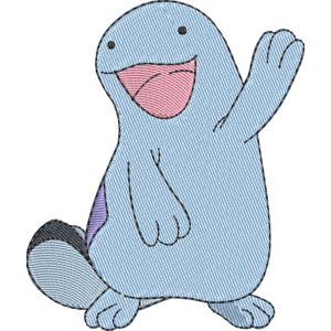 Quagsire Pokemon Free Coloring Page for Kids