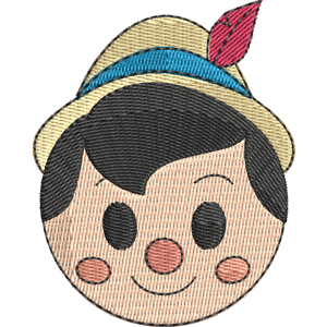 Pinocchio Disney Emoji Blitz Free Machine Embroidery Design