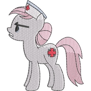 Nurse Redheart My Little Pony Friendship Is Magic Free Coloring Page for Kids