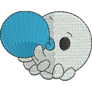 Ocho the Octopus Pikmi Pops Free Machine Embroidery Design