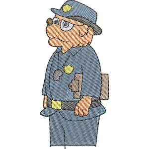 Officer Marguerite The Berenstain Bears Free Coloring Page for Kids