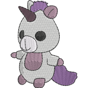 Violet YooHoo & Friends Free Machine Embroidery Design