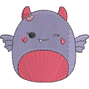 Atwater the Love Monster Squishmallows Free Machine Embroidery Design