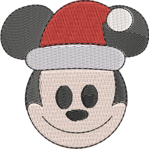 Holiday Mickey Disney Emoji Blitz Free Coloring Page for Kids