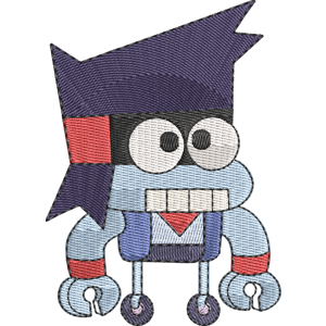 K-0 OK K.O.! Let's Be Heroes Free Machine Embroidery Design