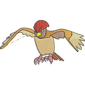 Pidgeotto 1 Pokemon Free Coloring Page for Kids